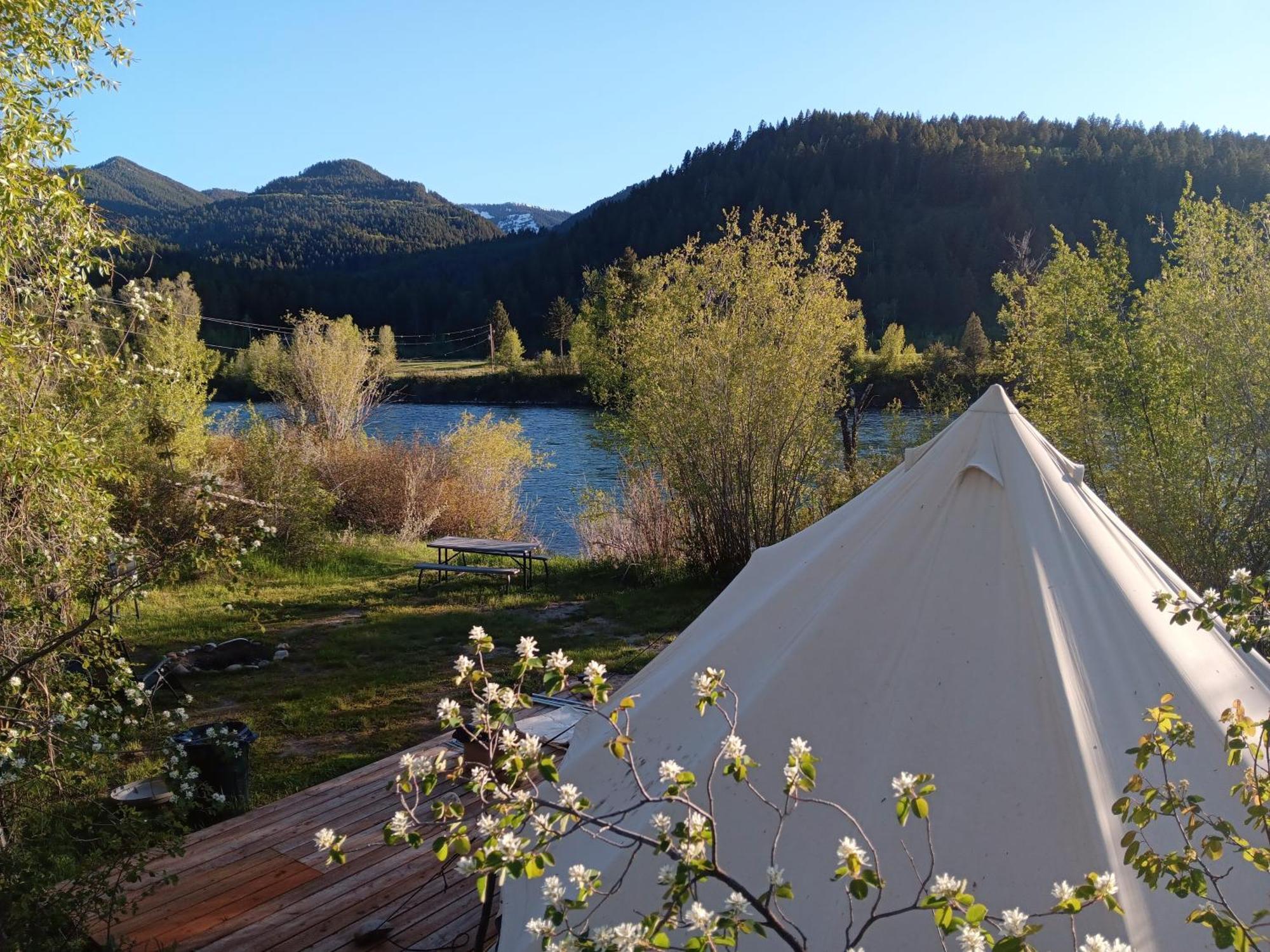 Snake River Glamping Irwin Eksteriør billede
