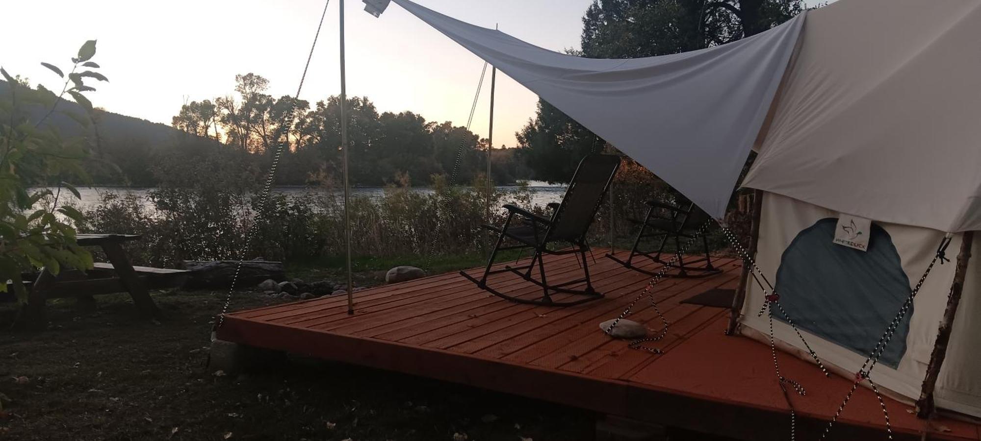 Snake River Glamping Irwin Eksteriør billede