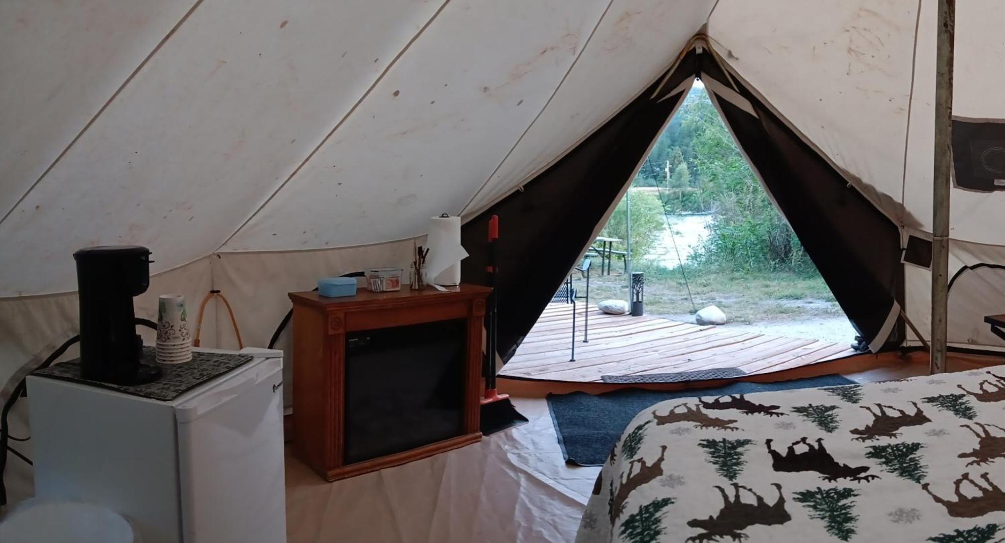 Snake River Glamping Irwin Eksteriør billede